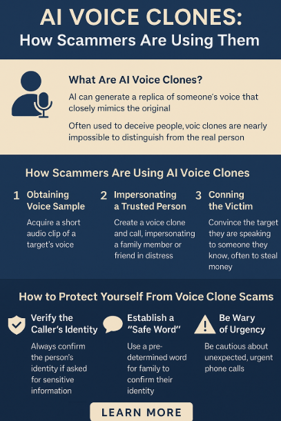 AI voice clone scams