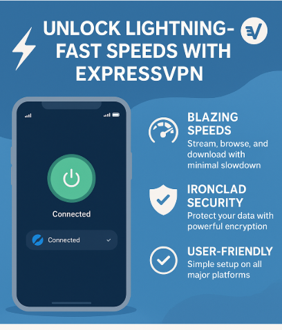  ExpressVPN speed and reliability