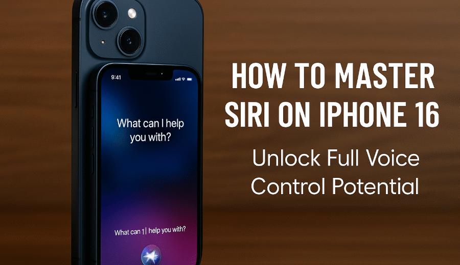 Master Siri on iPhone 16