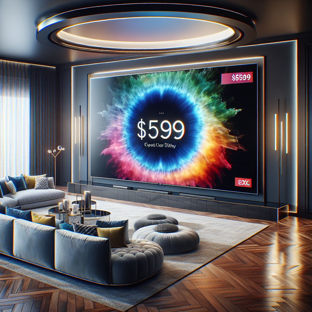 Samsung Crystal UHD 85" TV