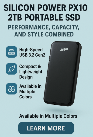 Silicon Power PX10 2TB Portable SSD