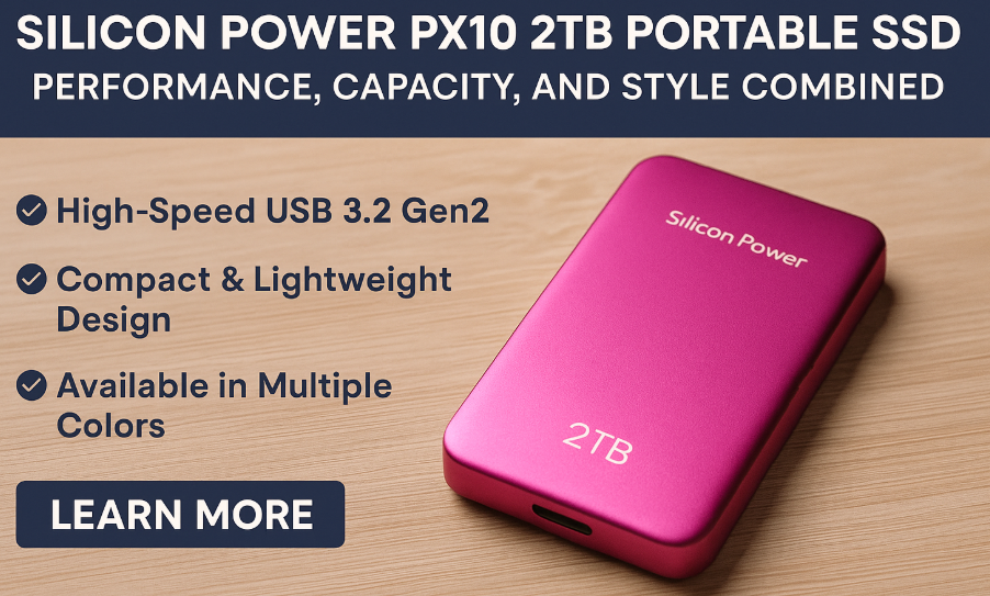 Silicon Power PX10 2TB Portable SSD