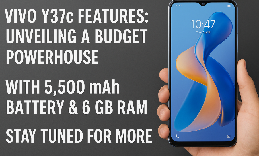 Vivo Y37c smartphone features