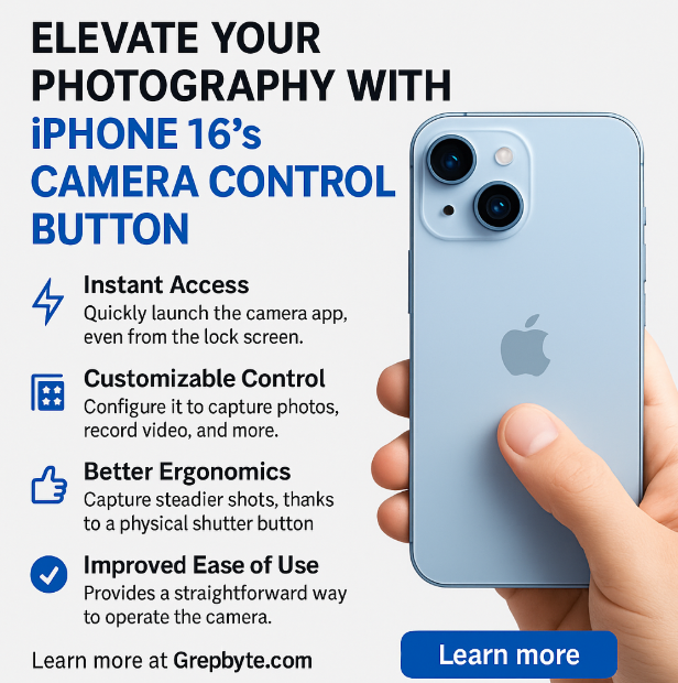 iPhone 16 Camera Control Button