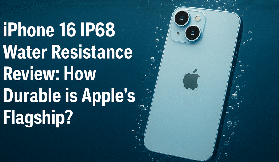 iPhone 16 IP68 Water Resistance