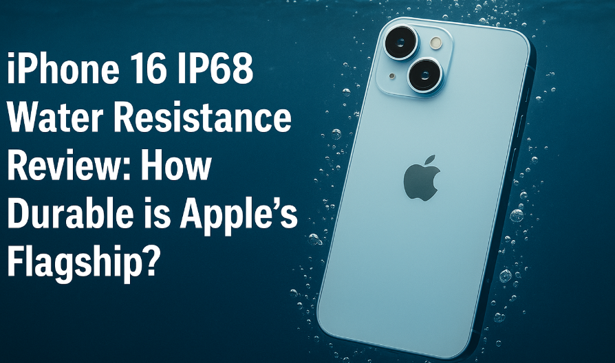 iPhone 16 IP68 Water Resistance