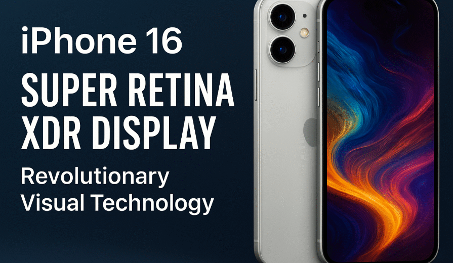 iPhone 16 Super Retina XDR Display