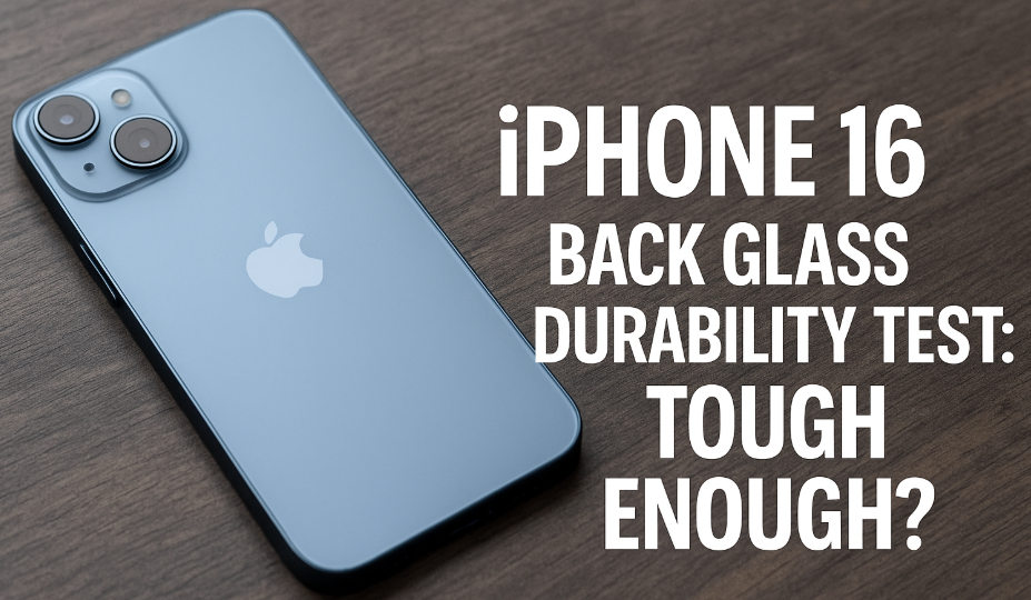 iPhone 16 back glass durability