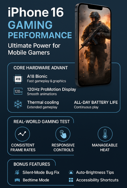 iPhone 16 gaming performance