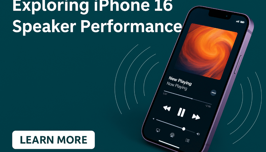 iPhone 16 speaker quality