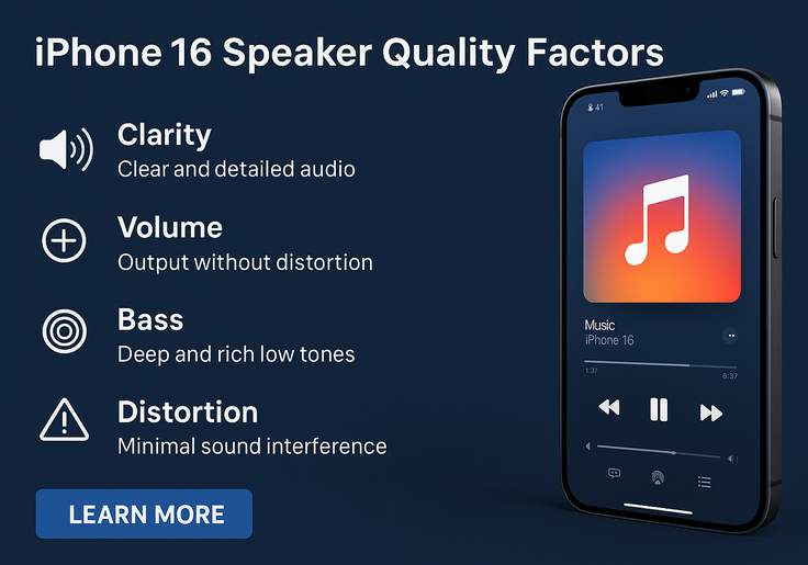 iPhone 16 speaker quality