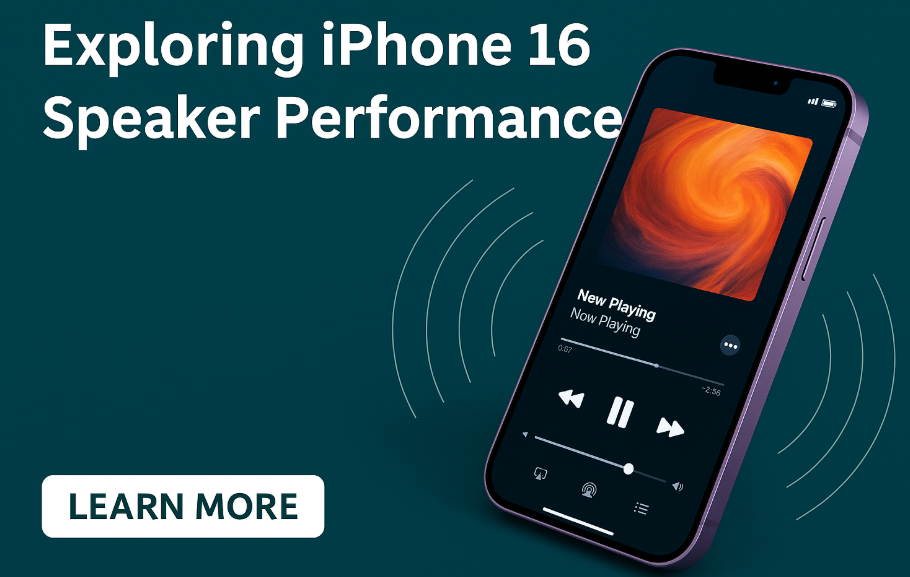 iPhone 16 speaker quality