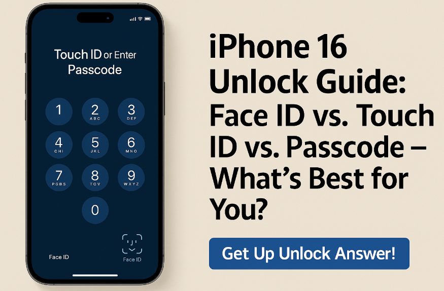 iPhone 16 unlock methods