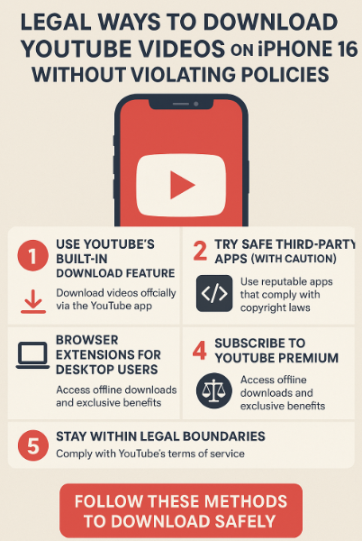  Download YouTube Videos on iPhone 16