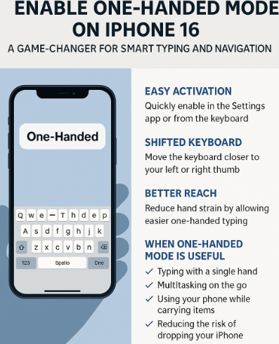 One-Handed Mode iPhone 16