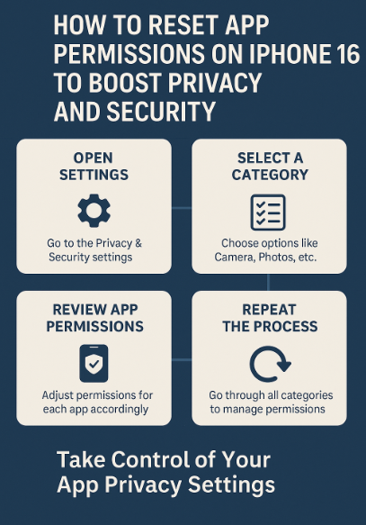  Reset App Permissions on iPhone 16