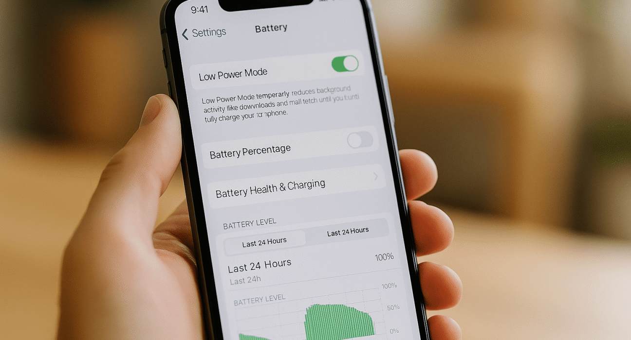 how to maximize battery life using Low Power Mode on iPhone 16