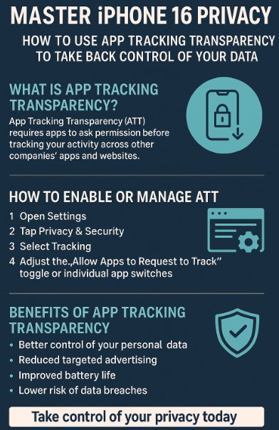 iPhone 16 App Tracking Transparency