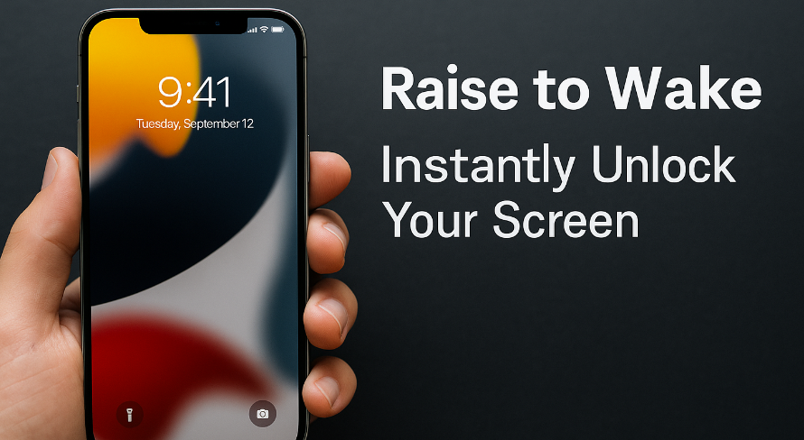 iPhone 16 Raise to Wake