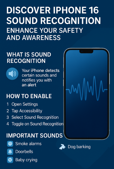 iPhone 16 Sound Recognition