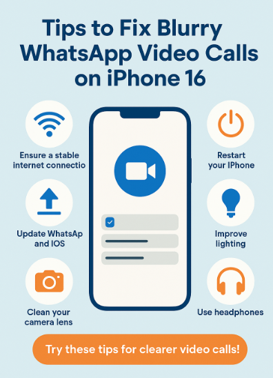 iPhone 16 WhatsApp video quality fix