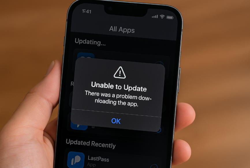 iPhone 16 app not updating
