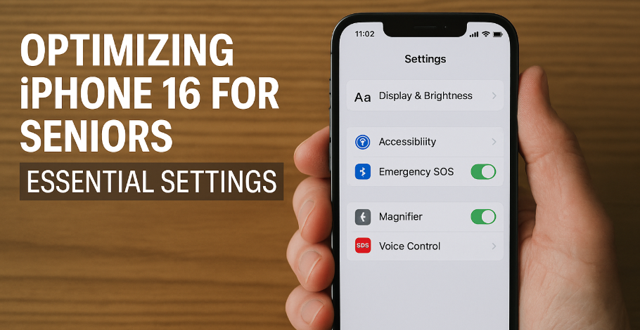 iPhone 16 for seniors