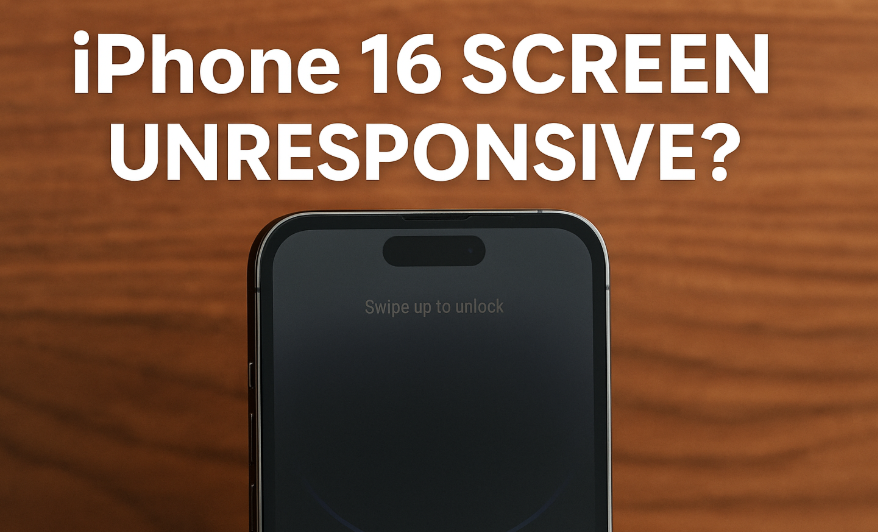 iPhone 16 screen unresponsive