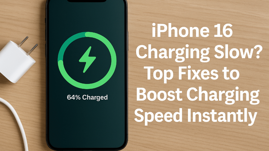 iPhone 16 slow charging fix