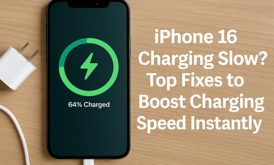 iPhone 16 slow charging fix