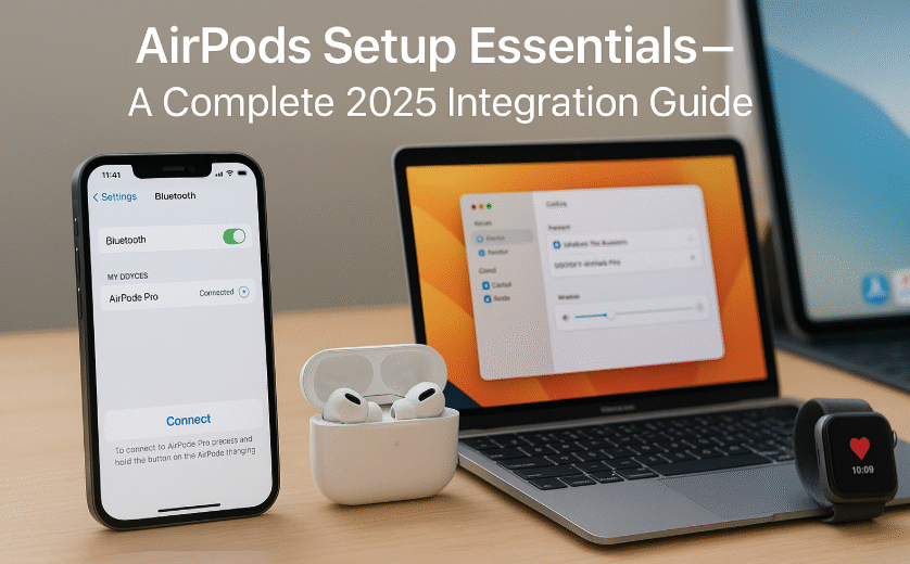 AirPods Pro pairing screen on iPhone 15 in iOS 19