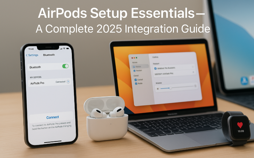 AirPods Pro pairing screen on iPhone 15 in iOS 19