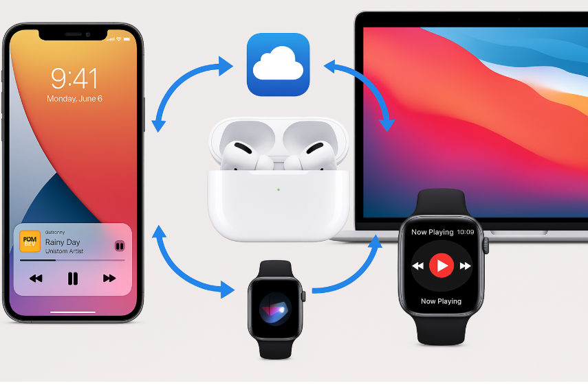 AirPods Pro, seamless audio, syncing devices, Apple audio settings, Apple ecosystem, audio integration, AirPods Pro setup, iPhone settings