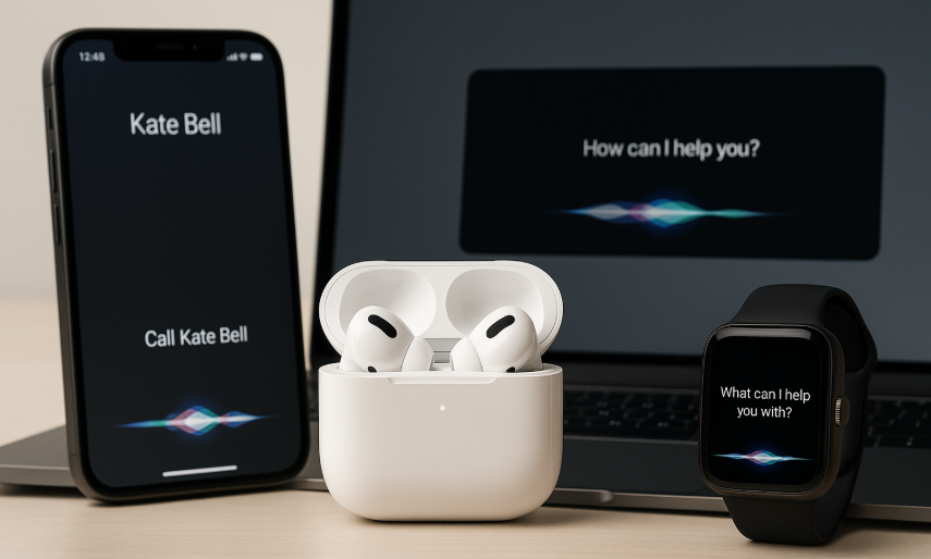 AirPods hands-free calls, Siri voice commands, AirPods and Siri integration, using Siri with AirPods, hands-free calls with AirPods, Apple devices Siri integration, Siri commands for AirPods