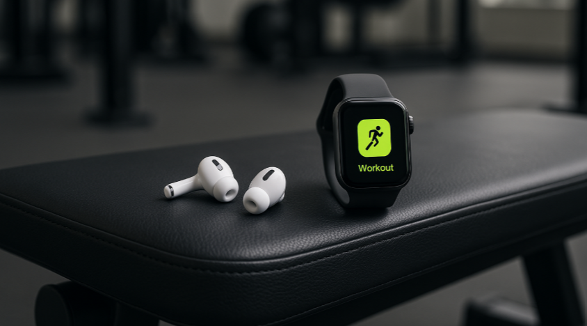 AirPods with Apple Watch for fitness, AirPods workout, Apple Watch fitness integration, AirPods fitness workout setup