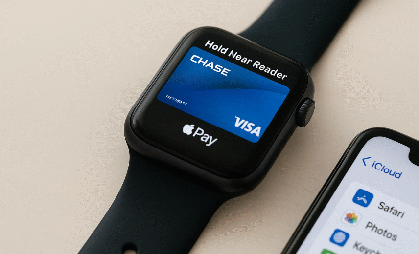 Apple Pay on Apple Watch, contactless payment with Apple Watch, Apple Watch wallet, secure payments with Apple Watch, Apple Watch setup, managing Apple Pay, wrist payment Apple Watch, Apple Pay transaction