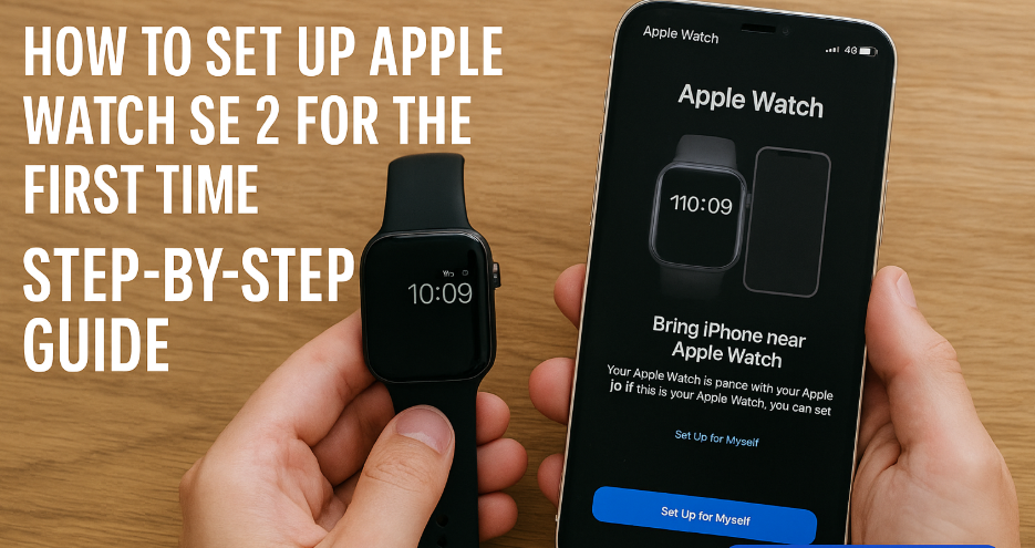 Apple Watch SE 2 first time setup guide