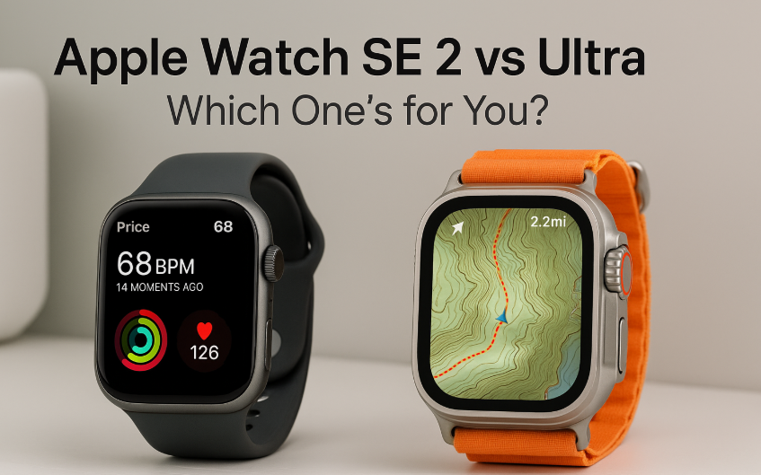 Apple Watch SE 2 lightweight fitness watch"