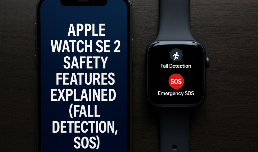 Apple Watch SE 2 safety features fall detection SOS