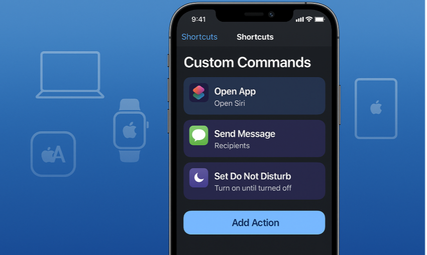 iPhone shortcuts automation, Apple ecosystem, automation across devices, Siri shortcuts Apple, iPhone productivity tools