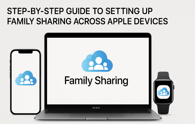 Family Sharing Apple, sharing Apple content, Apple ecosystem Family Sharing, Family Sharing setup guide, Apple devices family sync